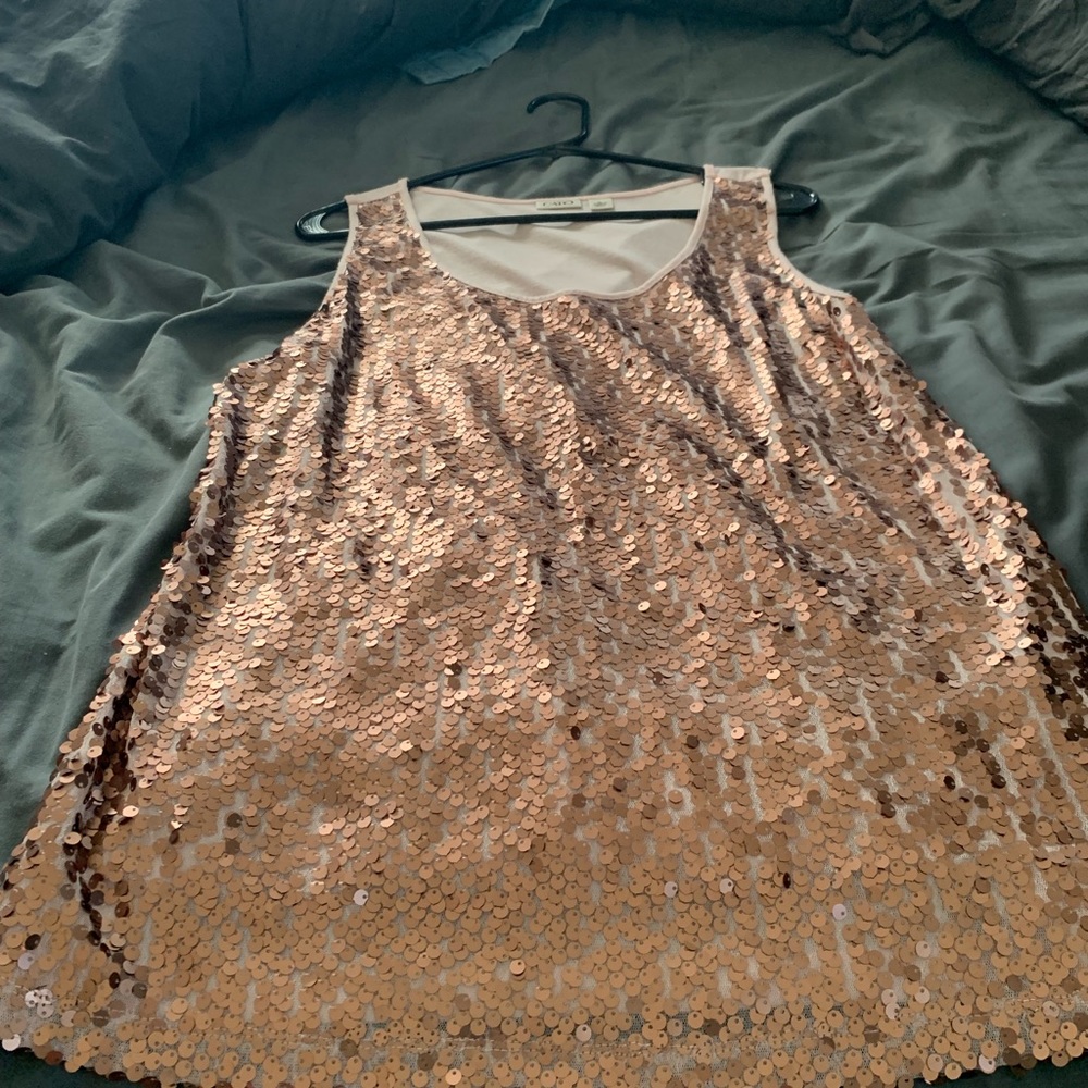 Sparkly tank